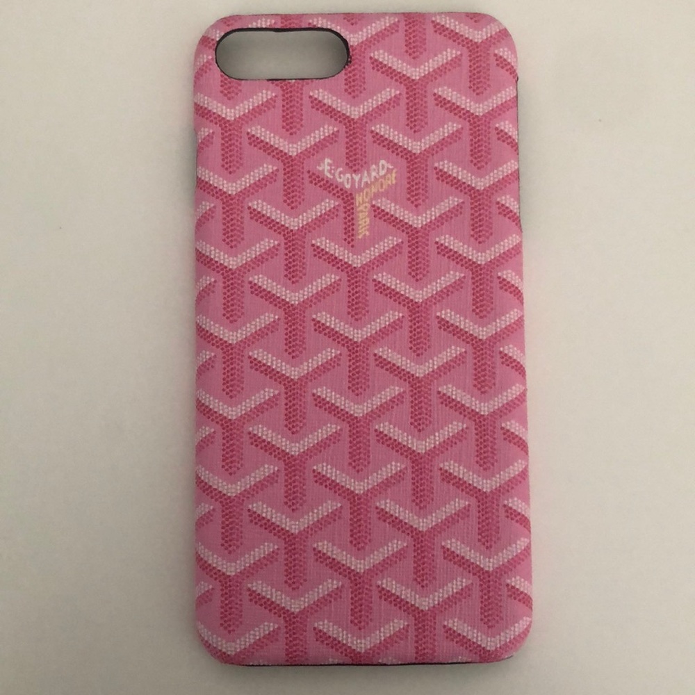 Pink Goyard IPhone 8 Plus Case